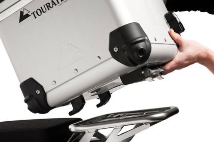 Top case Touratech ZEGA Pro 38L - Anodisé gris Universel