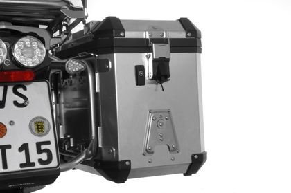 Kit de fixation Bagagerie Touratech Plaque base montage accessoires - Argent Universel