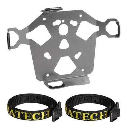 Kit de fixation Bagagerie Touratech Jerrican 3L sur ZEGA Mundo Pro - Argent Universel