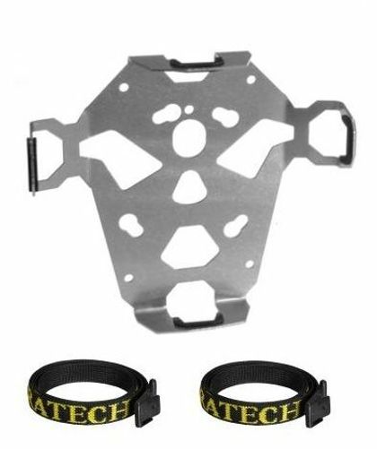 Kit de fixation Bagagerie Touratech trousse premiers secours incluse sur ZEGA Mundo Pro - Jaune Universel