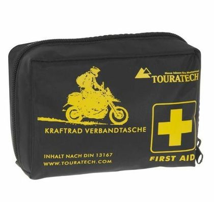 Kit de fixation Bagagerie Touratech trousse premiers secours incluse sur ZEGA Mundo Pro - Jaune Universel