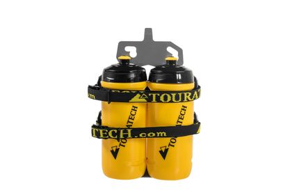 Kit de fixation Bagagerie Touratech ZEGA Evo Support accessoires porte bidon double - Argent Universel
