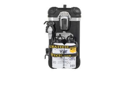 Kit de fixation Bagagerie Touratech ZEGA Evo Support accessoires porte bidon double - Argent Universel