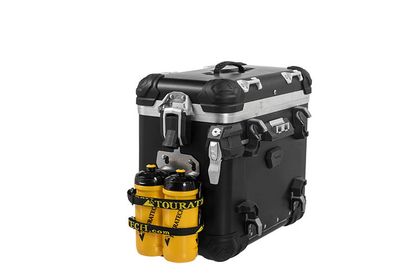 Kit de fixation Bagagerie Touratech ZEGA Evo Support accessoires porte bidon double - Argent Universel