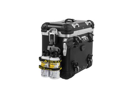 Kit de fixation Bagagerie Touratech ZEGA Evo Support accessoires porte bidon double deux gourdes - Argent Universel