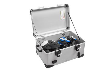 Top case Touratech ZEGA XXL - Anodisé gris Universel