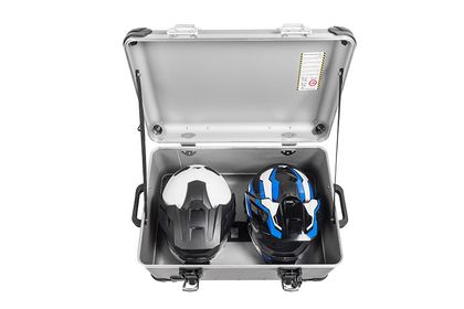 Top case Touratech ZEGA XXL - Anodisé gris Universel