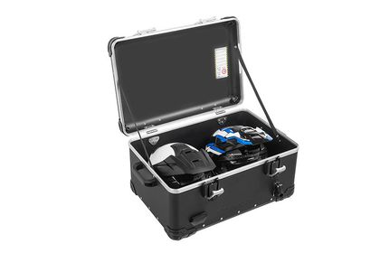 Top case Touratech ZEGA XXL - Anodisé noir Universel