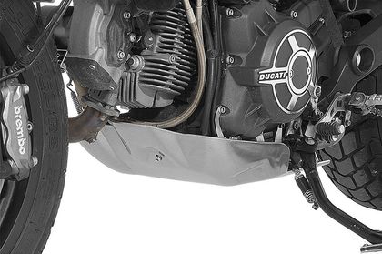 Sabot moteur Touratech Aluminium - Argent