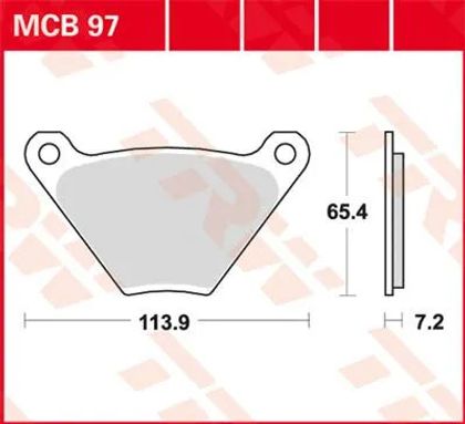 Trw Keramiek Remblokken