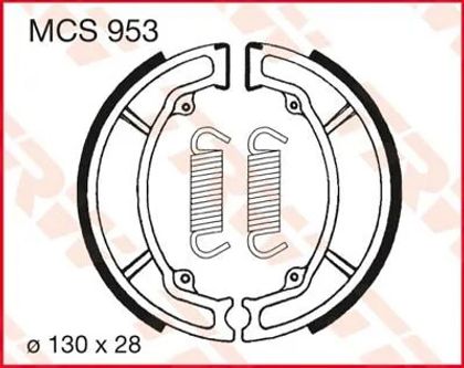 Mâchoires de frein Trw 17230391