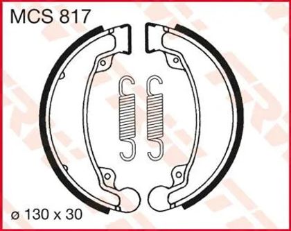Mâchoires de frein Trw 17230364