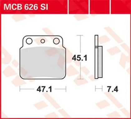 Trw Keramiek Remblokken