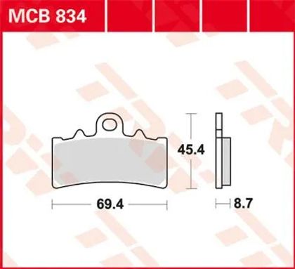 Trw Organic base Brake pads