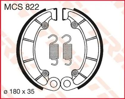 Mâchoires de frein Trw 17230368