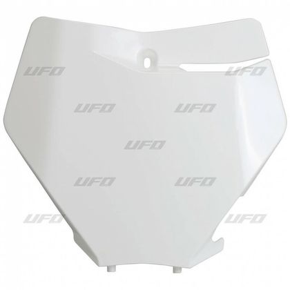 Número placa frontal Ufo delantero blanco