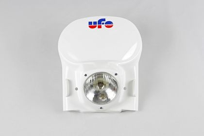 Plaque phare Ufo universelle vintage blanc 1978-1988 Universel