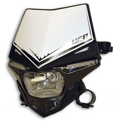 Plaque phare Ufo Stealth noir Universel