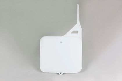 Ufo Startnummernschild Weiß TM Frontnummernschild