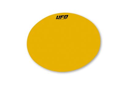 Ufo Ovale Klebeplatte für 780253,254 255 257 gelb Aufkleberbogen Universell