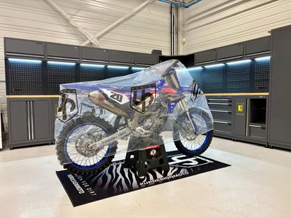 Housse moto UP Design transparente 260 120 Universel