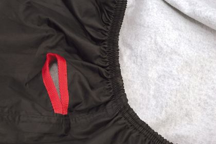 Housse moto Vector extérieure Cotton scooter - noir 2XL Universel