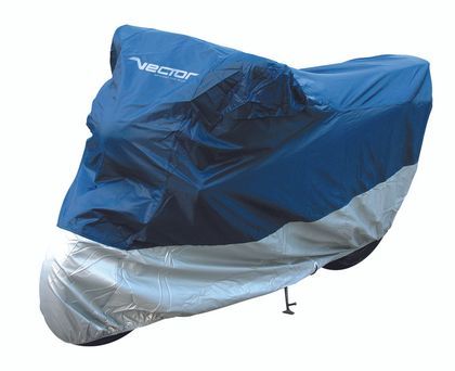 Housse moto Vector intérieure extérieure scooter - bleu argent Universel
