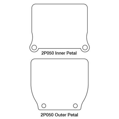 Vforce ERSATZPLÄTTCHEN FÜR MEMBRANBLOCK Karbonklappen