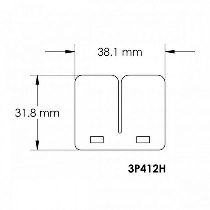 Vforce SPARE BLADES BOX V 360346 Universal Reed valve