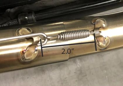 Ressort d'échappement Vance & Hines Pièce rechange Universel