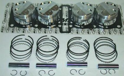 Kit de pistón Wiseco Kit completo de pistones, segmentos y juntas 1040CC FZR1000 89-95