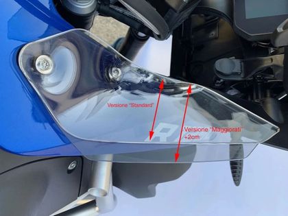 Déflecteur moto Wrs vent Pare - brise Ref : WRS00516A / 23500520 