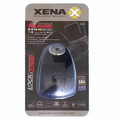 XENA Alarm Disc Lock XX10 Black SRA Universal Anti-theft device