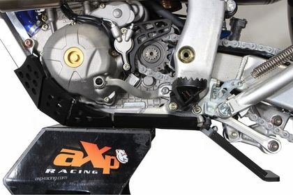 Proteggi motore aXp Enduro Xtrem, polietilene ad alta densità, nero, TM 4T