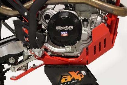 Proteggi motore aXp Enduro Xtrem, polietilene ad alta densità, rosso,