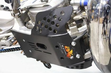 Protector motor aXp Cubrecárter Enduro HDPE negro TM