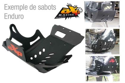 Sabot moteur aXp Enduro - PHD 6mm Gas Gas