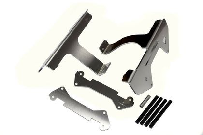 Protection de radiateur aXp aluminium/noir
