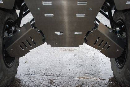 aXp Rear skid plate - HDPE 4mm Engine protection