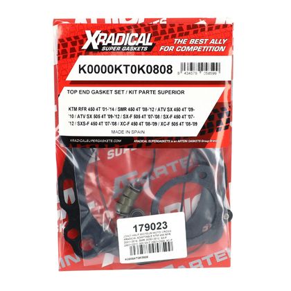 Pochette de joints Xradical HAUT MOTO CROSS
