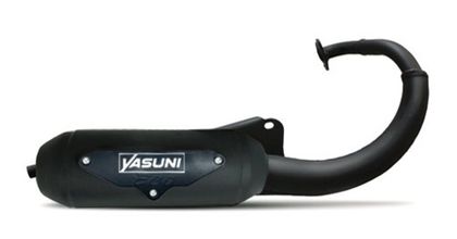 Yasuni Eco Komplett Auspuff - Edelstahl Schwarz Auspuff
