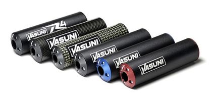 Silencieux Yasuni droit noir/bleu