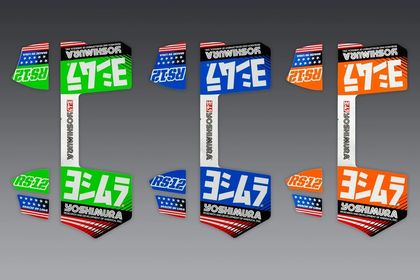 Stickers Yoshimura Jeu RS-12 Universel
