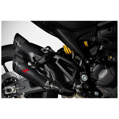 Silencieux Zard embout carbone inox noir