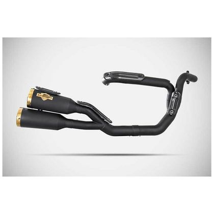 Ligne Complète Zard LIMITED EDITION - embout bronze inox noir Ref : ZAD00057A / ZHD025S00SBO-B HARLEY DAVIDSON 975 NIGHTSTER 975 - 2022 - 2025