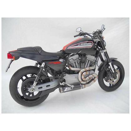 Ligne Complète Zard titane carbone - embout inox Ref : ZAD00062A / ZHD513T00TSR-STD HARLEY DAVIDSON 1200 XR 1200 - 2009 - 2012
