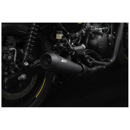 Silencieux Zard INOX - embout inox noir