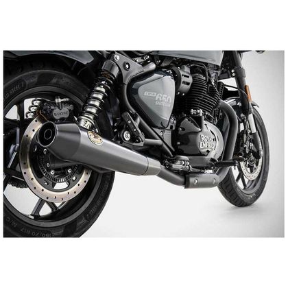 Silencieux Zard embout inox noir