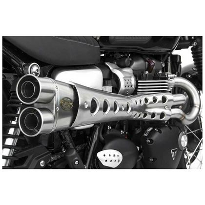 Ligne Complète Zard special edition haut inox - embout inox noir