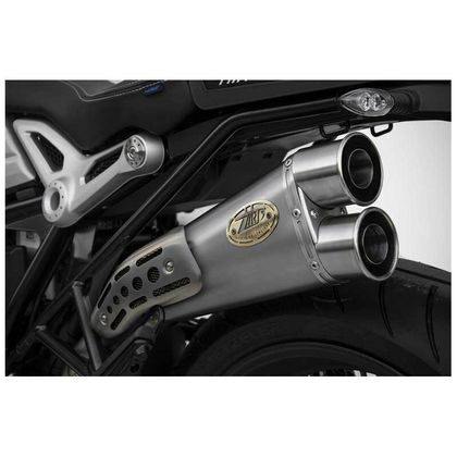 Silencieux Zard INOX HIGH LIMITED - embout inox noir